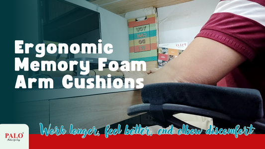 Say Goodbye to Elbow Discomfort with PALO Memory Foam Arm Cushions