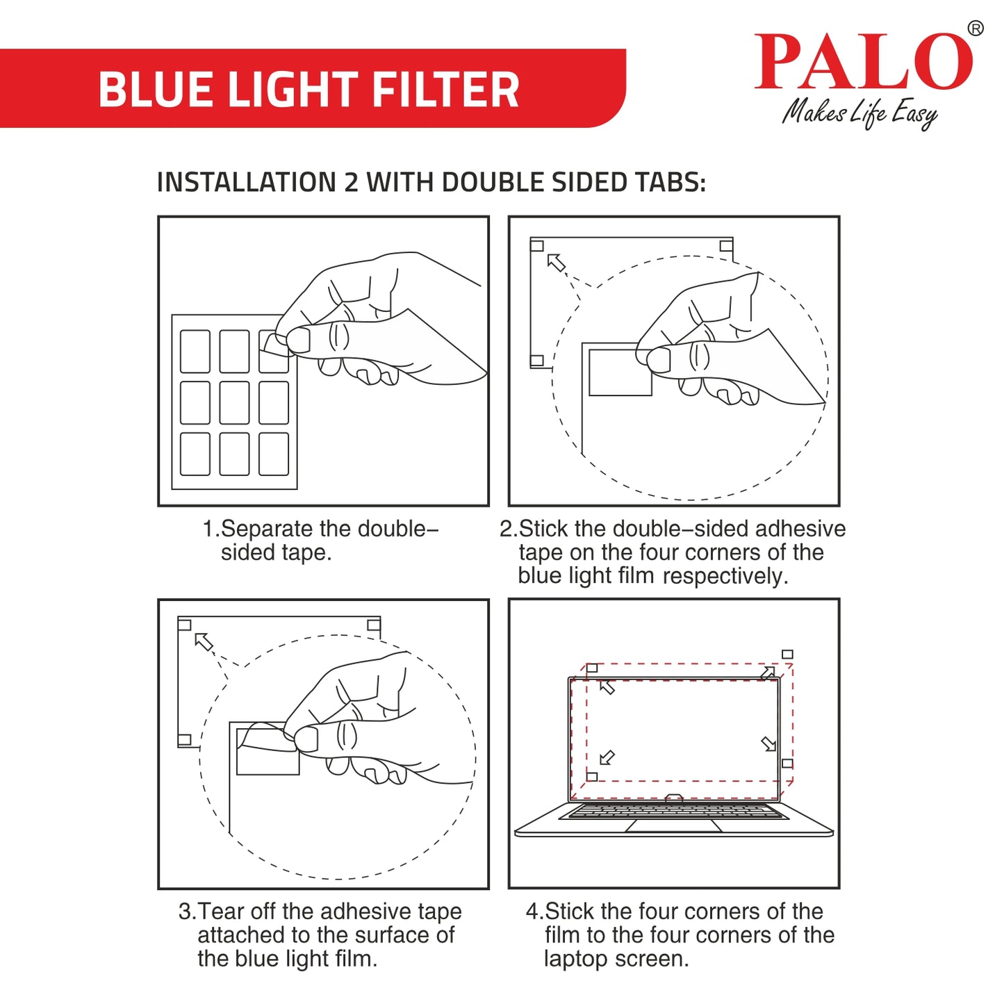 PALO MyDATA Blue Light Filter for Laptops