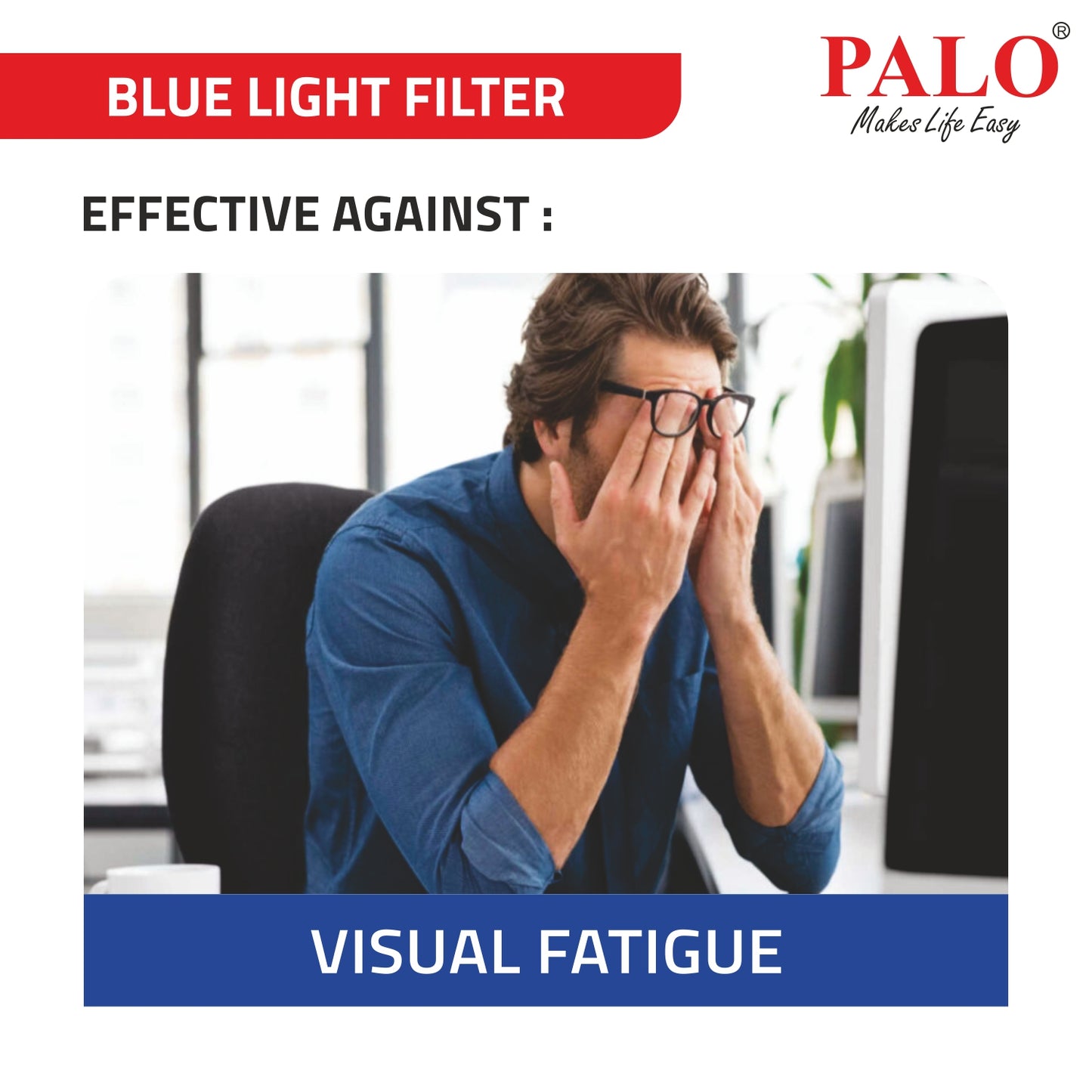PALO MyDATA Blue Light Filter for Monitors
