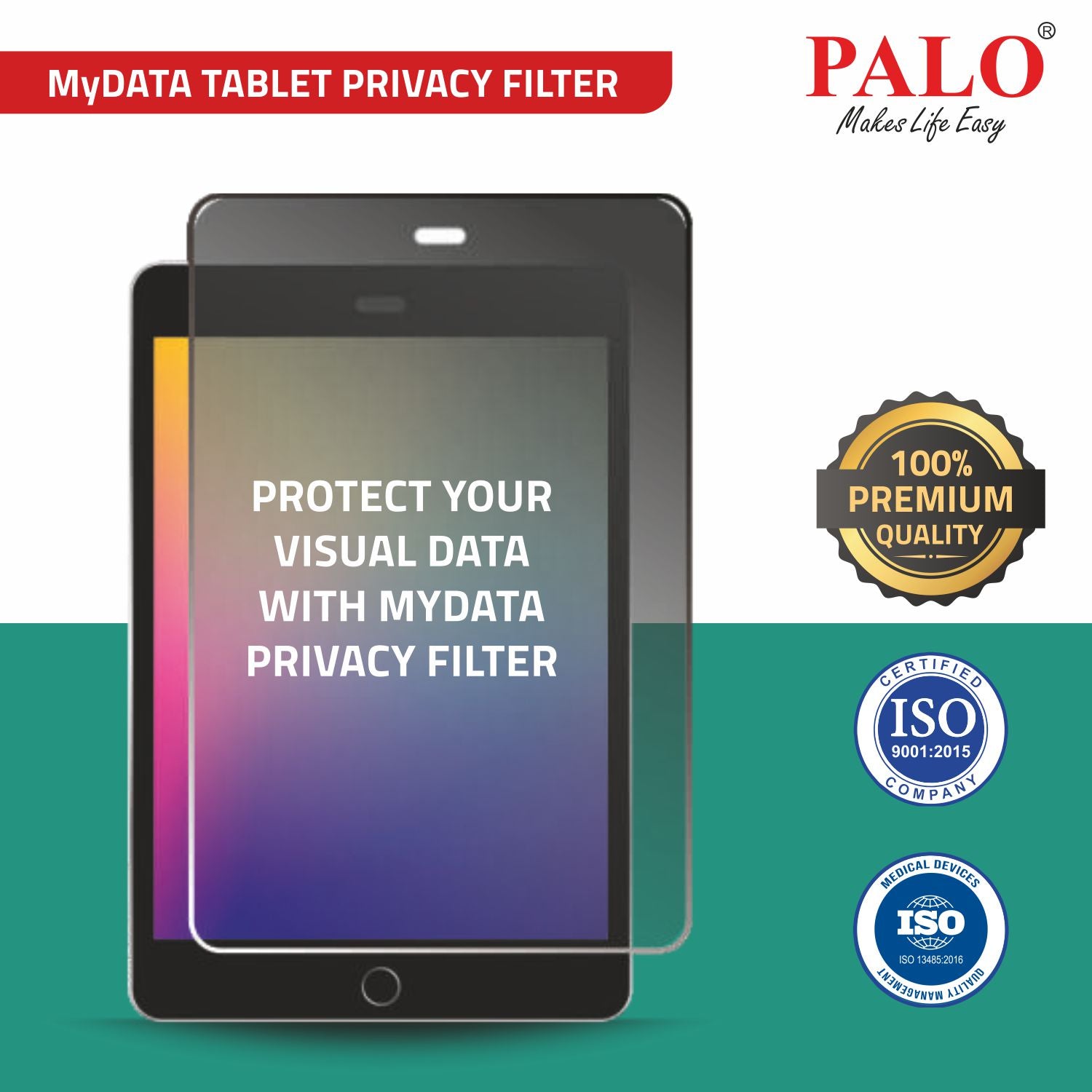 PALO MyDATA Tablet Privacy Filter – PALO Makes Life Easy