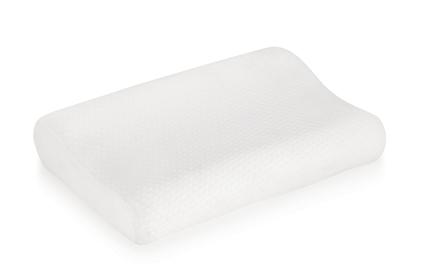 KGSS09 Premium Cervical Rolled Contour Memory Foam Sleeping Pillow (19 X 12 X 4.25 inch)