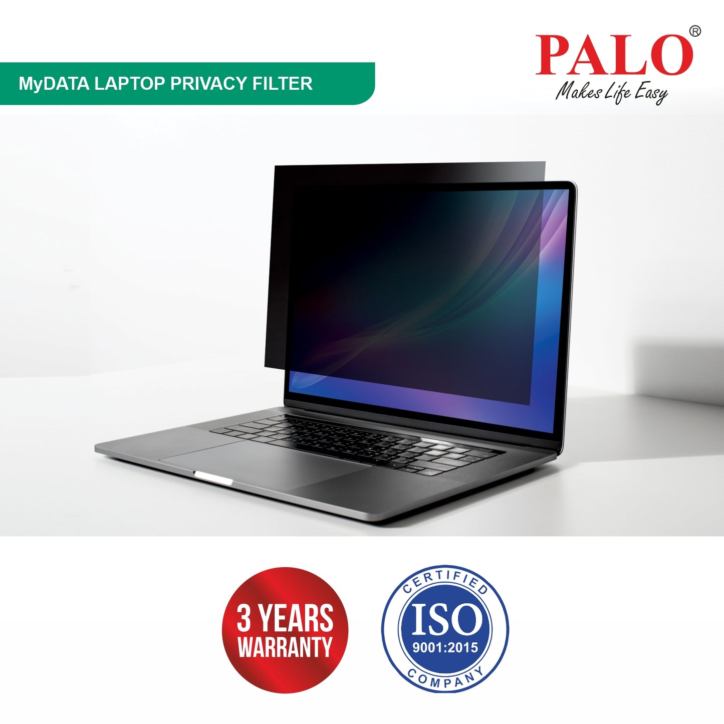 PALO MyDATA Widescreen Privacy Filter for Laptops