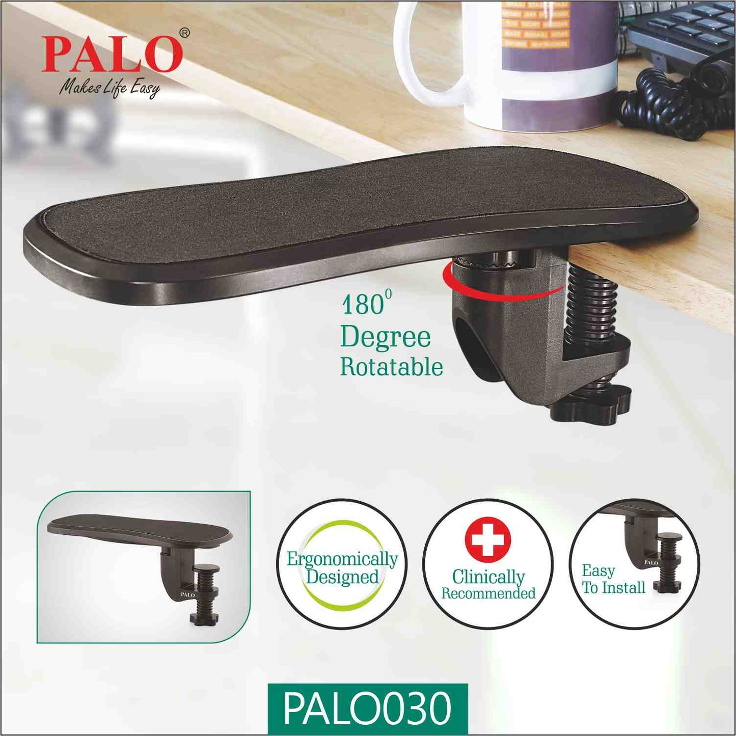 PALO030 PALO Premium Ergonomic Armrest